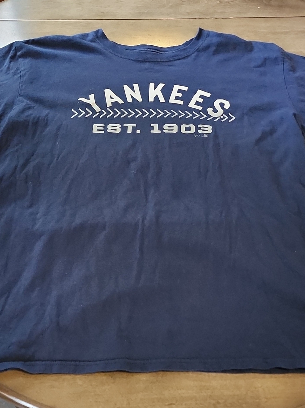 Fanatics Navy Yankees 'EST. 1903' Short Sleeve Tee